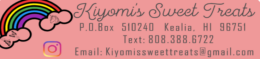 Kiyomi's Sweet Treats logo