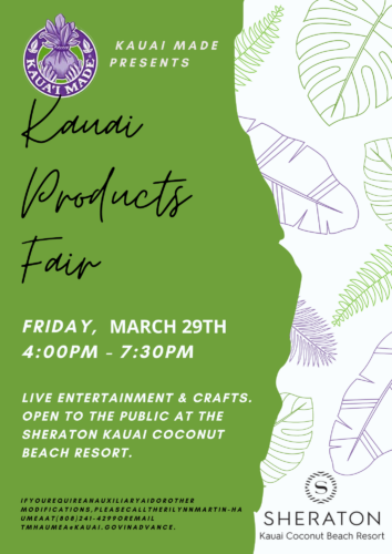 Kauai Products Fair Flyer 03.29.24