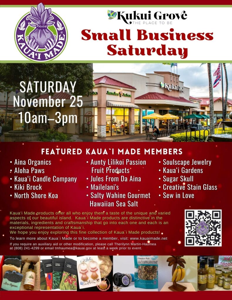 Small Business Saturday Flyer 112523